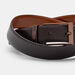 Davoli Reversible Leather Belt, Light Tan/Brown, hi-res